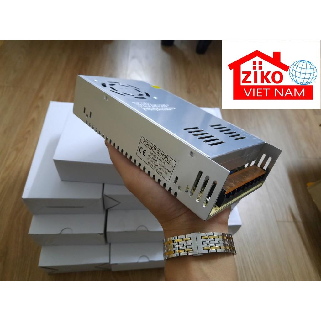 Bộ nguồn nhôm 12v33A-400W