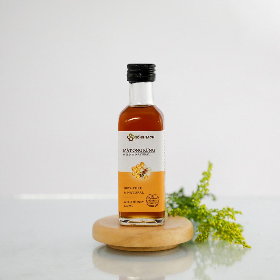 Mật Ong Rừng Sống Sạch 120ml