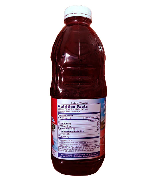 Nước Ép Nam Việt Quất Ocean Spray Cranberry Juice 1.89 lít