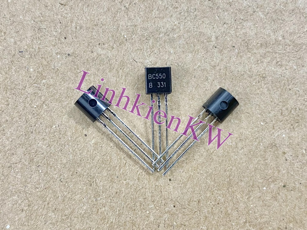 20 cái Transistor BC550 TO-92 PNP mới 100%