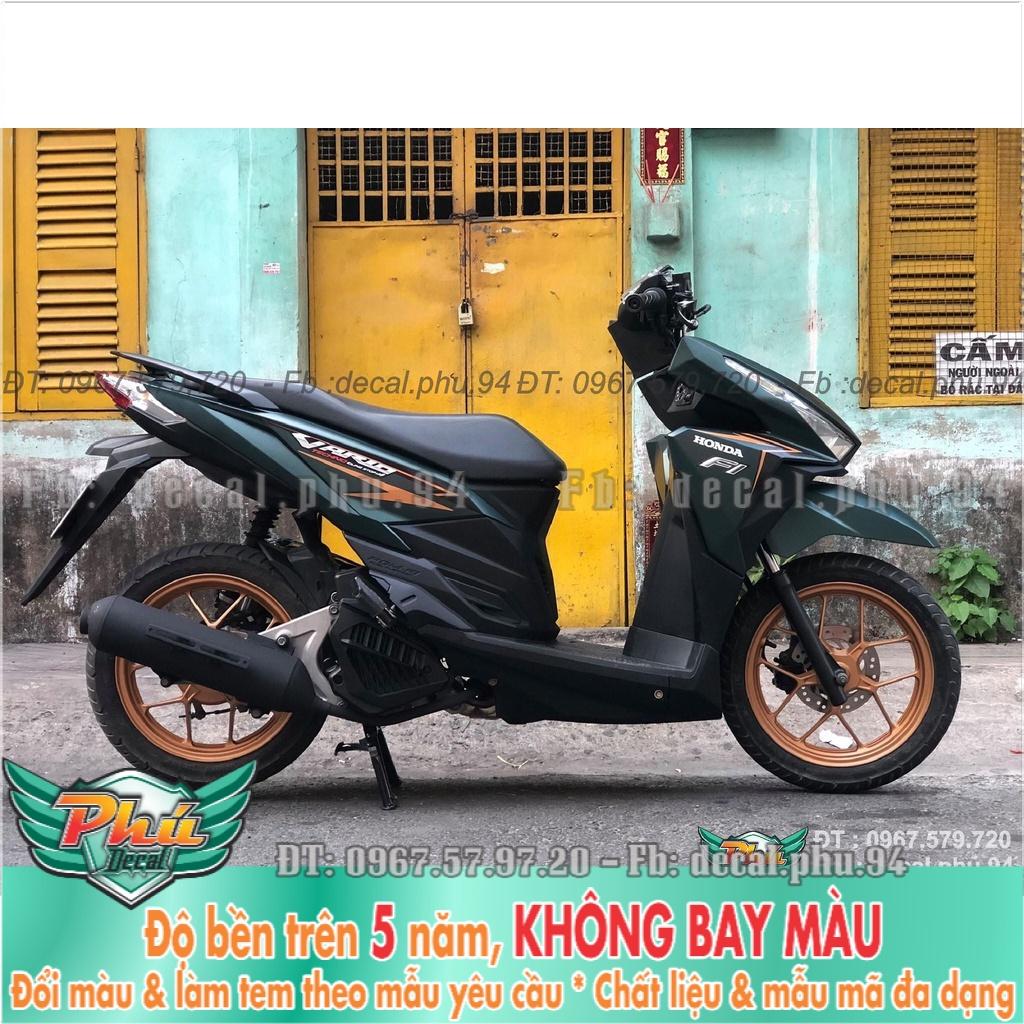 Tem Rời Vario đen nhám