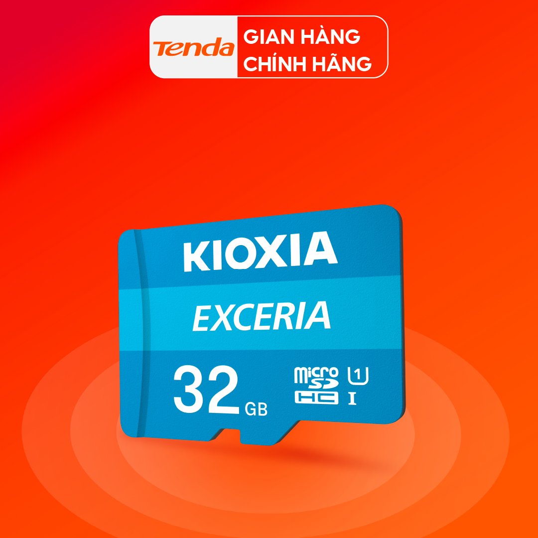 Thẻ nhớ MICROSD KIOXIA-64GB-EXCERIA CL10 U1 tốc độ100M/s-LMEX1L064GG4 - Hàng chính hãng