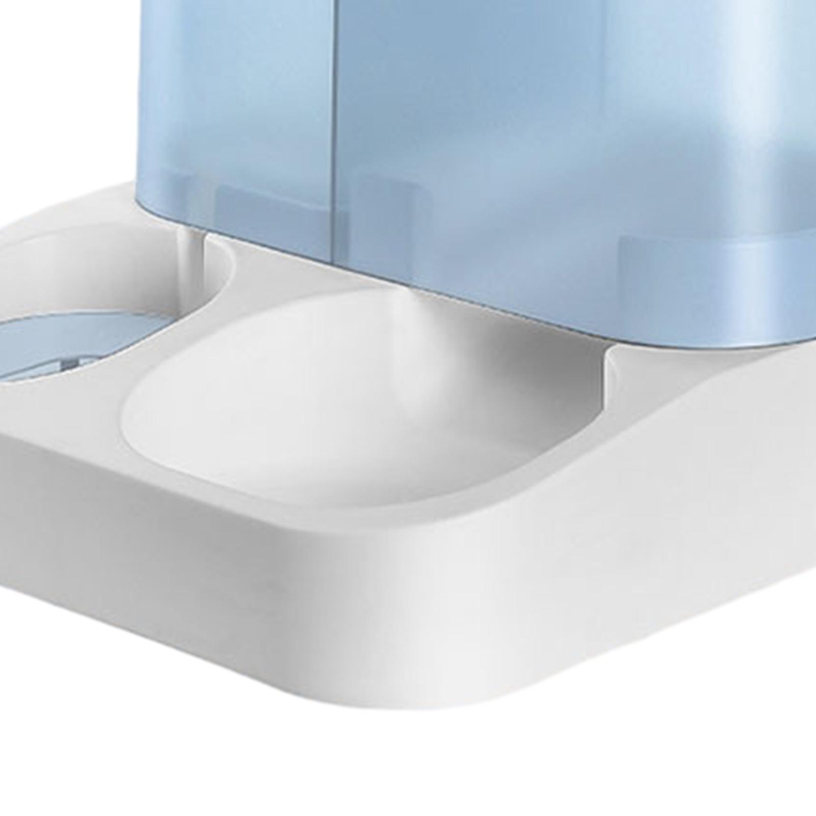 Automatic Feeder Cat Food and Water Dispenser Anti Skid Bottom Pet Food and Water Dispenser 2 in 1 Pet Dispenser for Kitten Puppy