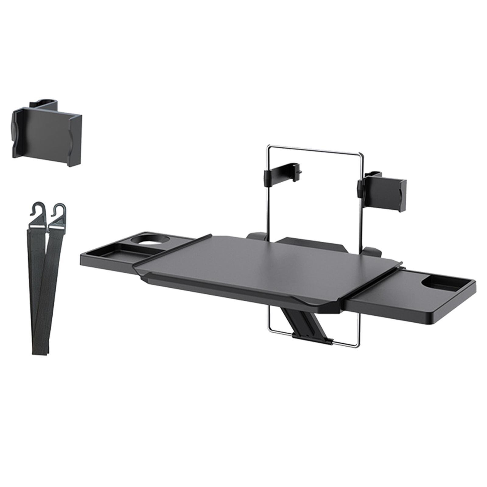 Car Steering Notebook Desk for Travel Accessories with Phone Clip