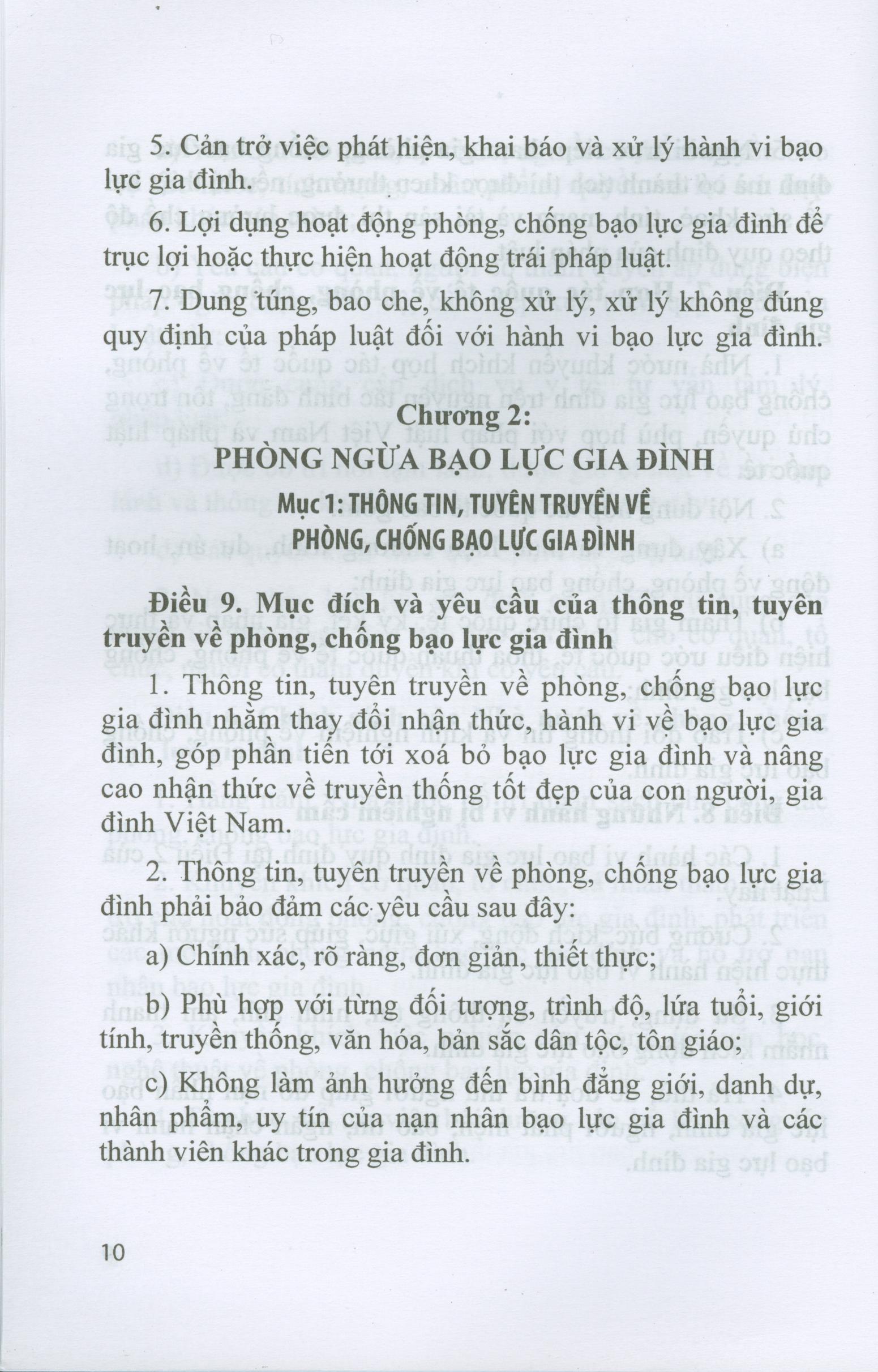 Luật Phòng, Chống Bạo Lực Gia Đình Và Văn Bản Hướng Dẫn Thi Hành