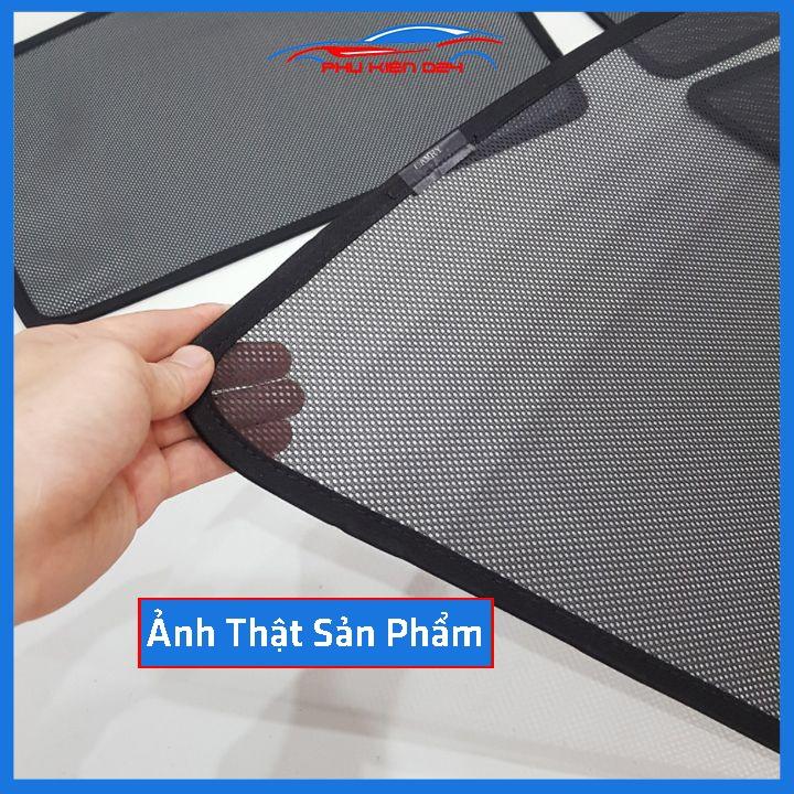 Bộ 4 rèm chắn nắng nam châm Camry 2019 khung cố định chống tia UV