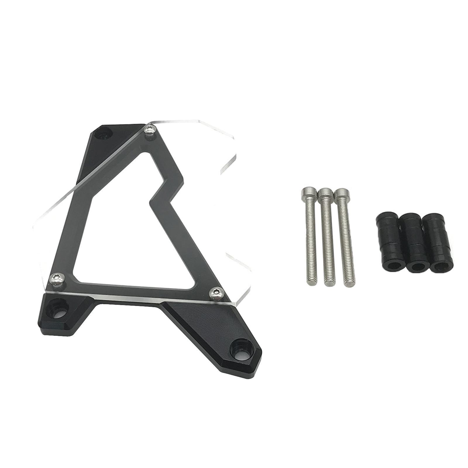 Motorcycle Front Sprocket Cover Chain Guard for 09-17 Black
