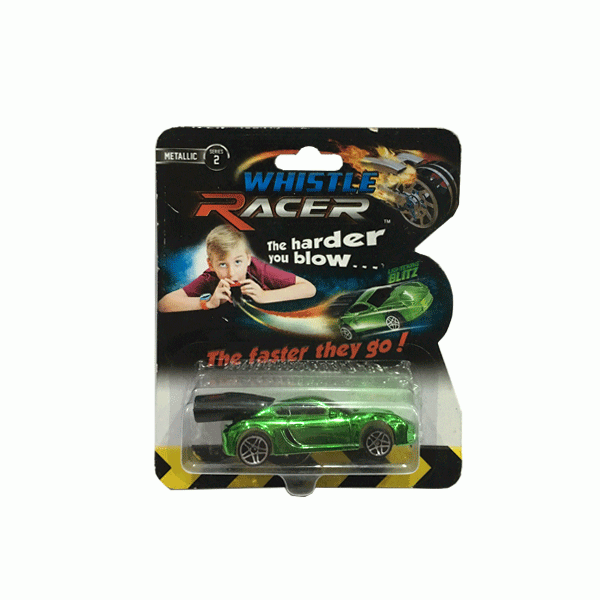 Đồ Chơi Xe Thổi Tốc Độ WHISTLE RACER WR2C2 (Không Launcher) - Màu Xanh Lá