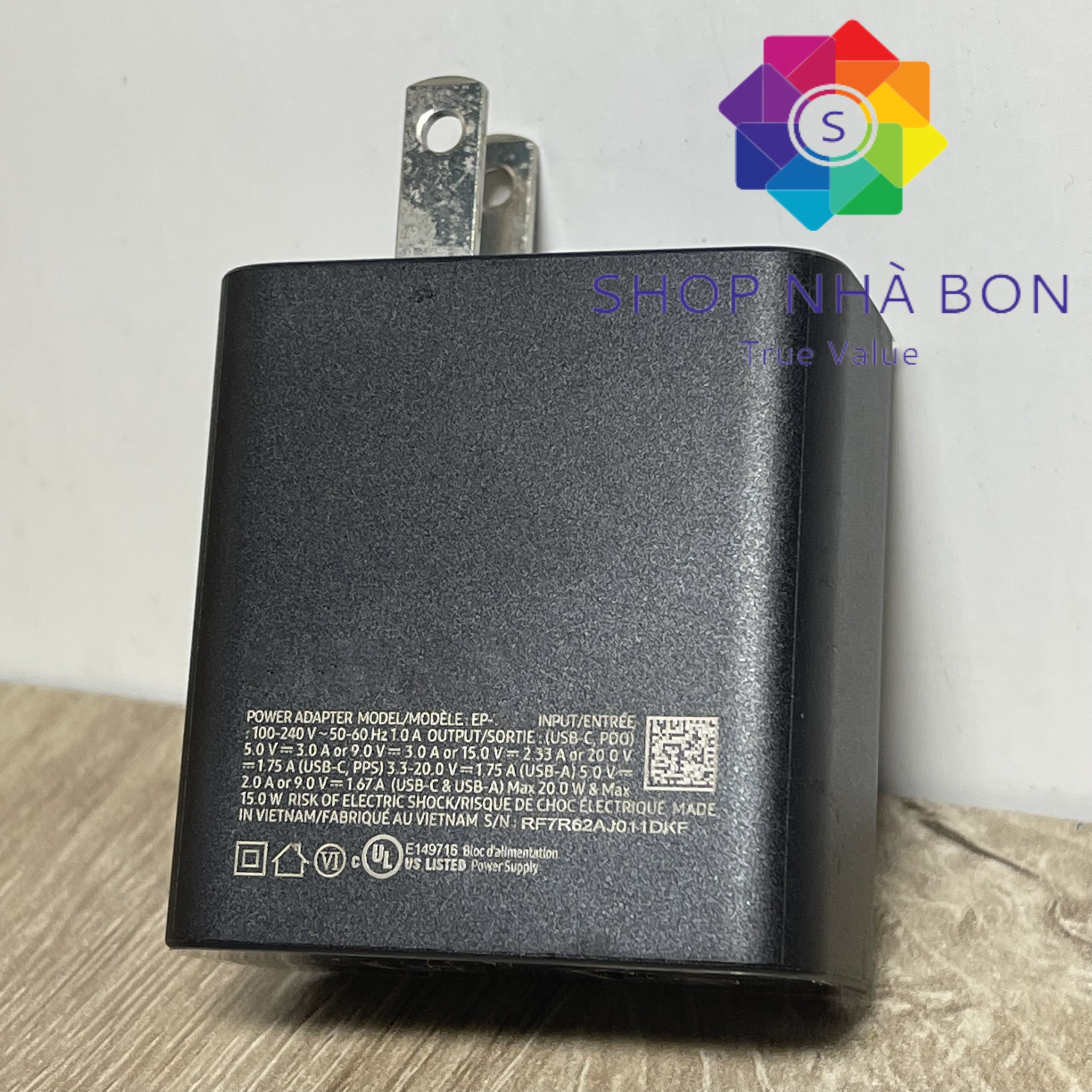 Sạc nhanh 2 cổng 35W dùng cho Samsung Galaxy S22