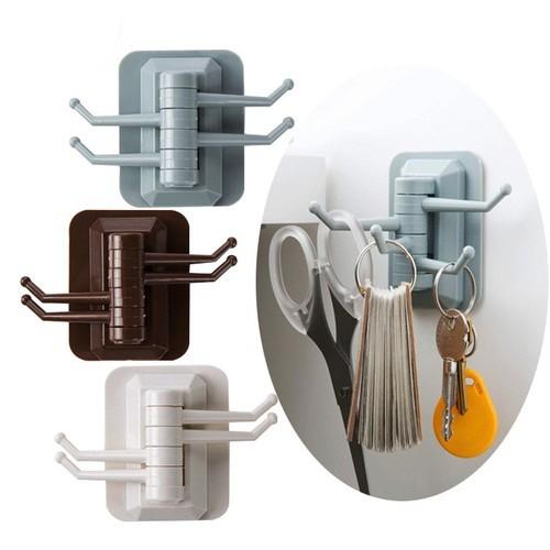 Móc Dán Tường 4 Móc Đa Năng Siêu Bền H096