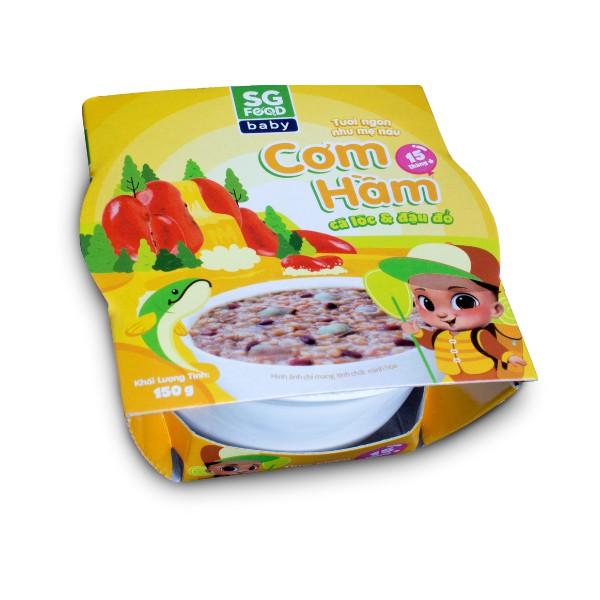 Cơm hầm Sài Gòn Food Cá lóc &amp; Đậu đỏ 150g