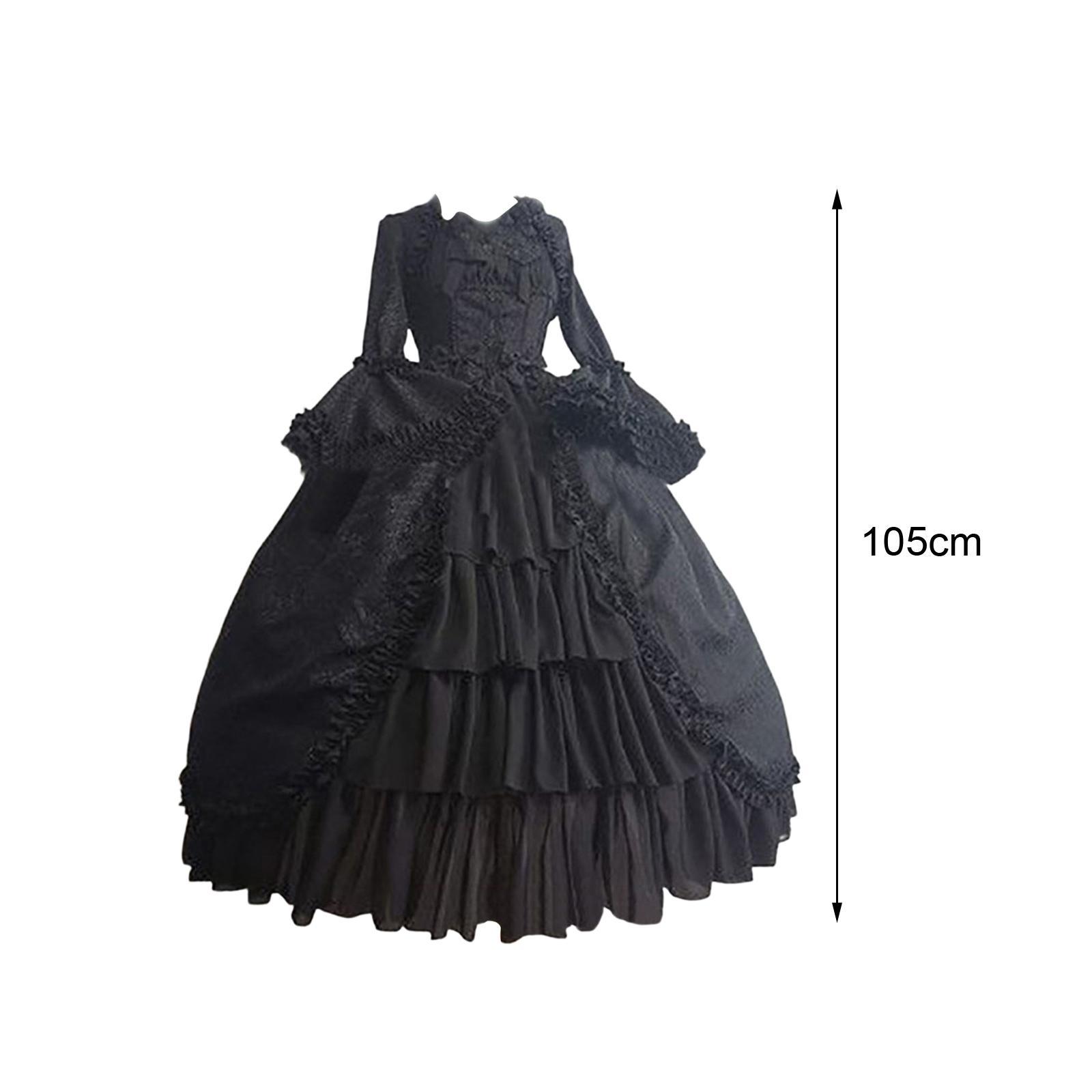 Lady Ball Dress Gothic Dress Halloween Costume Fancy Dress Costume for Masquerade Ball