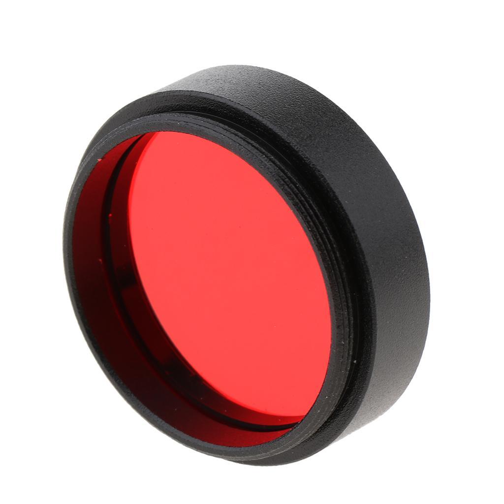 Universal Telescope Eyepiece Moon Planet Filter Red for Astronomy 1.25inch