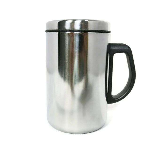 Ca Giữ Nhiệt Thermos 500ml Inox, An Toàn, Tiện Lợi