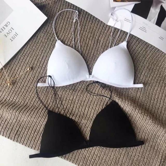Áo Bra Cotton Dây Mảnh Bra Nữ Đẹp - A2099