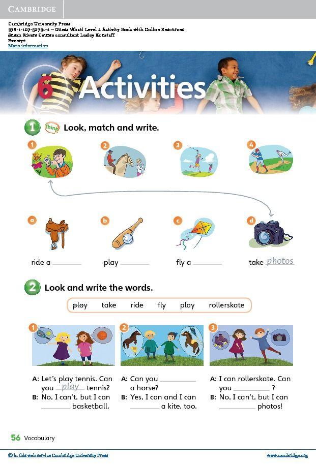 Guess What! Level 2 Activity Book with Online Resources British English