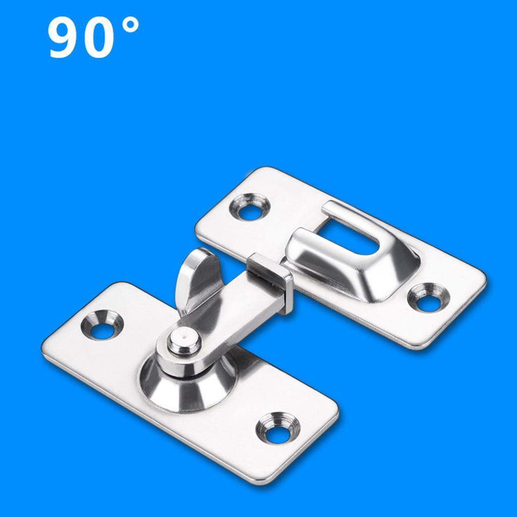 90 Degree Stainless Steel Latch Right Angle Sliding Door Lock