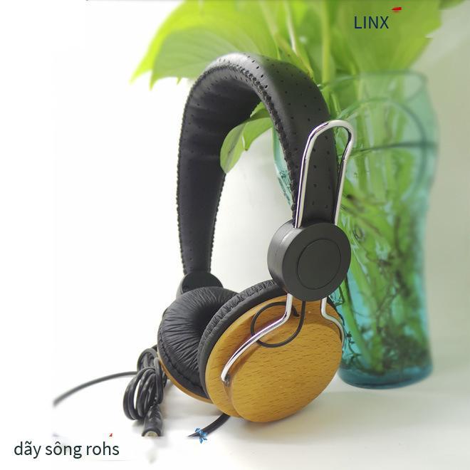 Ưu đãi đặc biệt cho người nước ngoài yêu thích tai nghe MP3 bằng gỗ phong cách cổ điển tai nghe âm thanh nổi bằng gỗ nguyên khối cổ điển