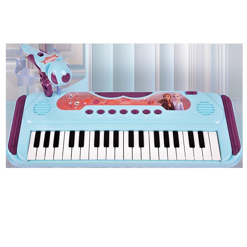 Phong cách mới nhất dành cho trẻ em đàn piano đồ chơi đàn organ điện tử bé gái mới bắt đầu đa chức năng có thể chơi micro quà tặng sinh nhật cho bé