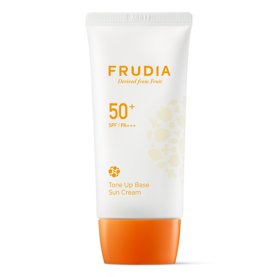 Kem Chống Nắng Frudia Tone-Up Base Sun Cream 50+ Spf/Pa++++ Làm Trắng Sáng Da (50g)