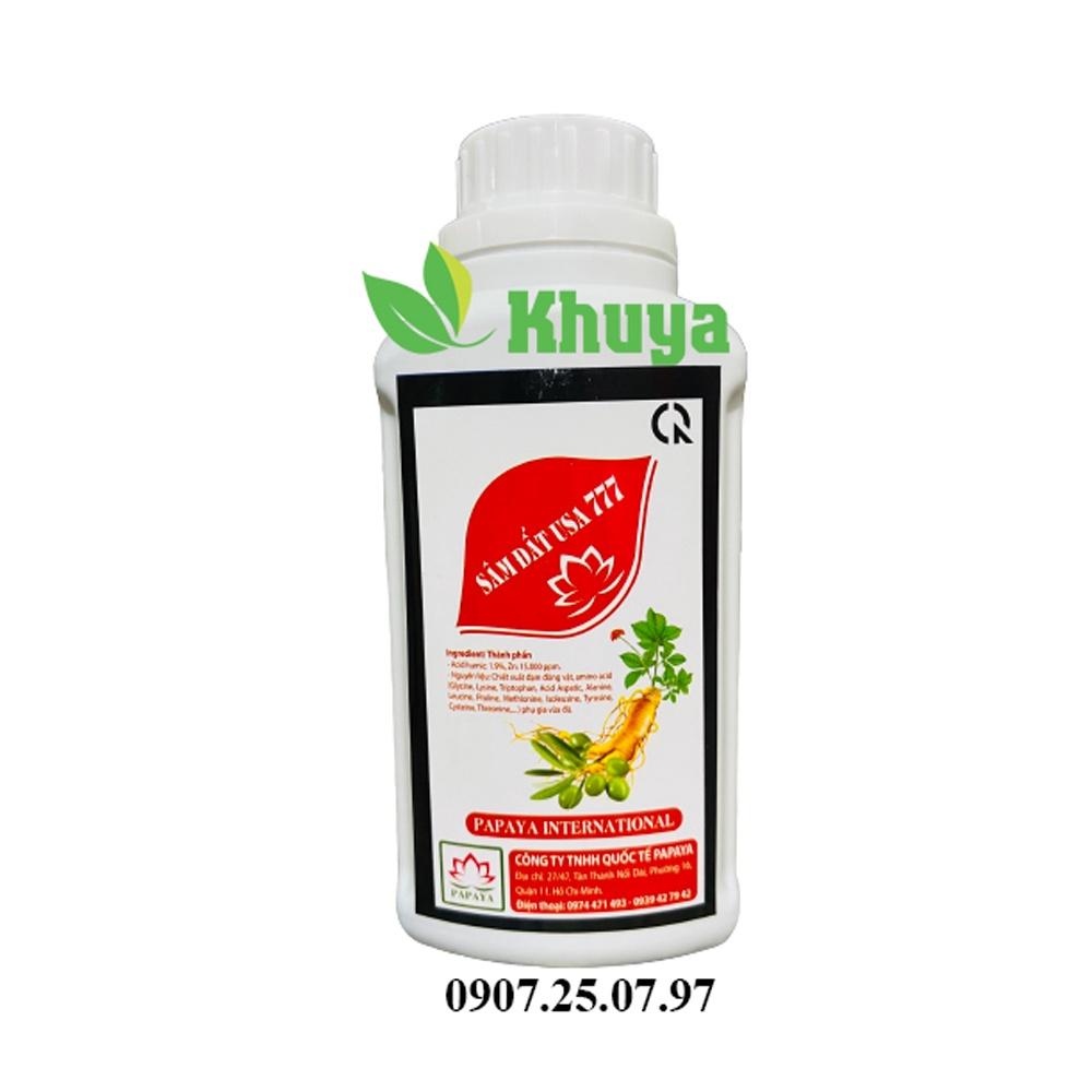 Phân bón vi lượng Sâm Đất USA 777 loại chai 500ml