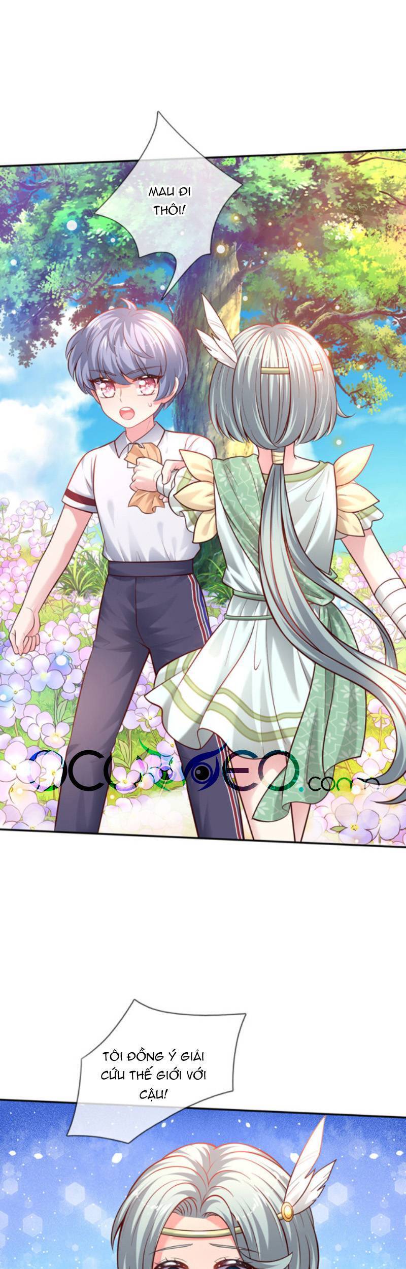 muốn giải cứu thế giới thì cần thật nhiều sự đáng yêu chapter 52 10