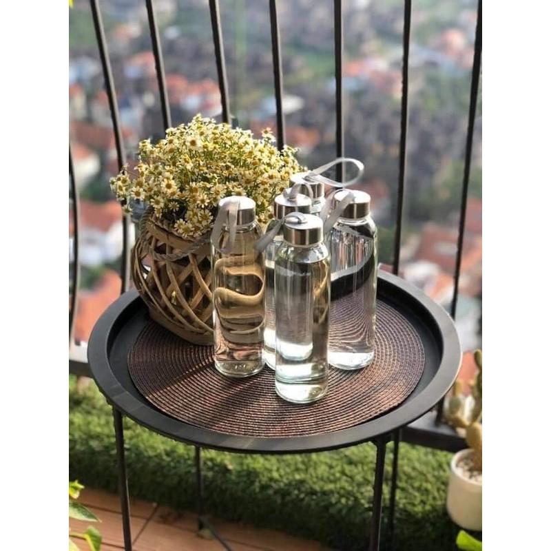 Sét bình thủy tinh có dây treo