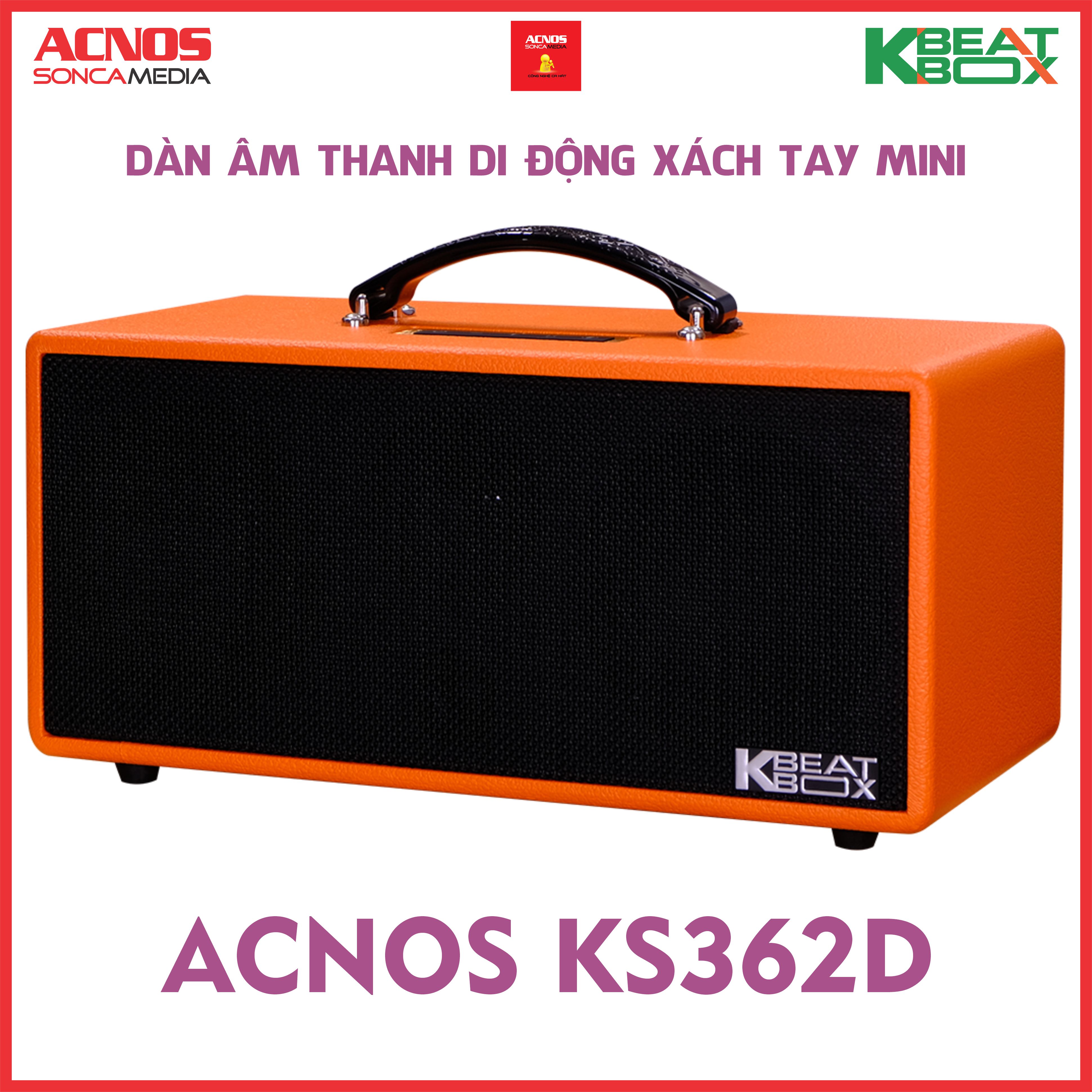 Dàn âm thanh di động xách tay mini ACNOS KS362D