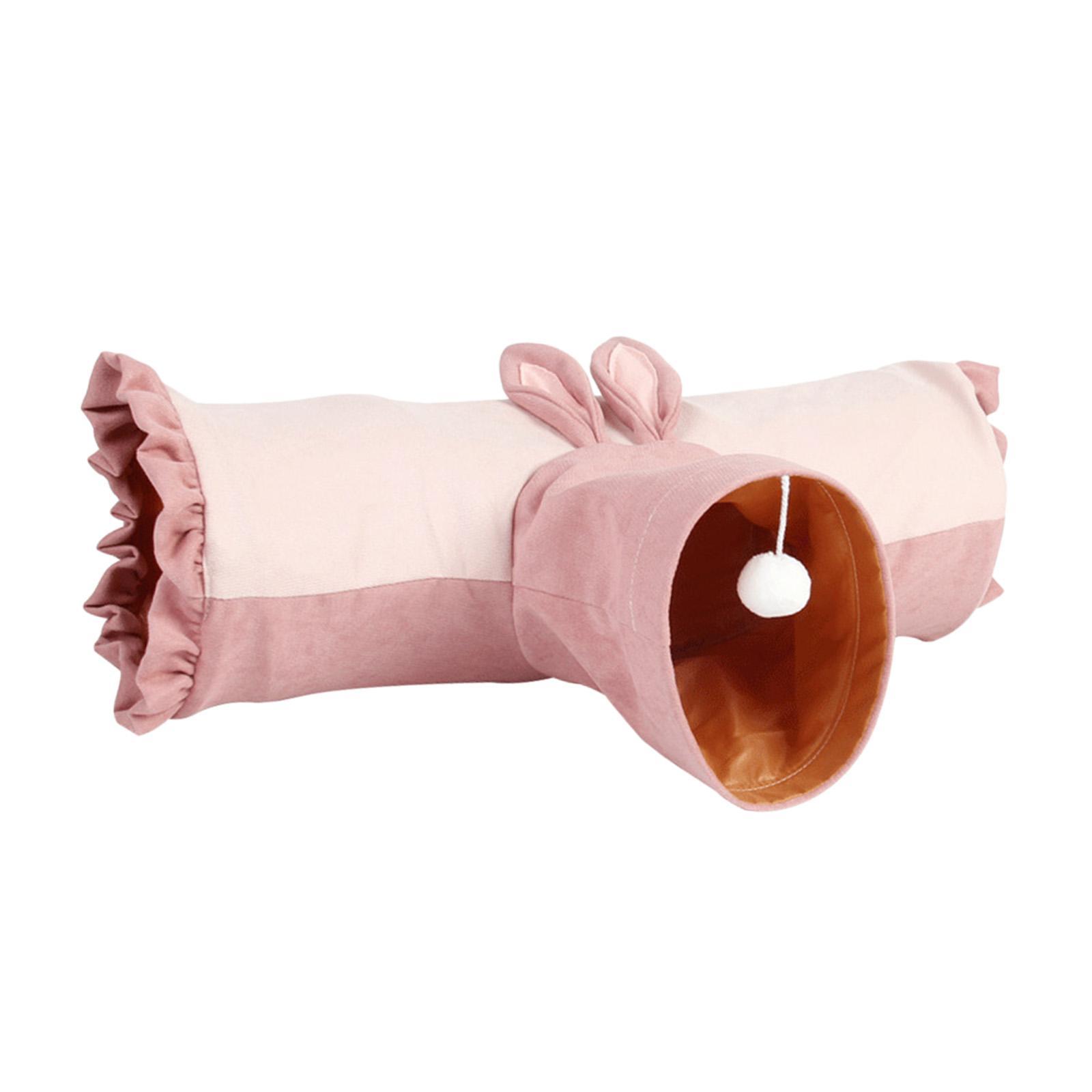 Guinea Tunnel Way Collapsible Play Toy Hideout for Hamster Rabbit