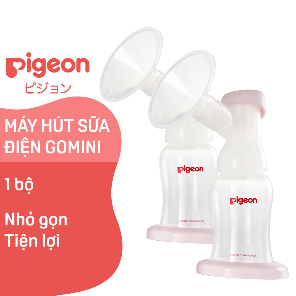 Máy hút sữa điện đôi GoMini Pigeon (HSD: 03/2025)