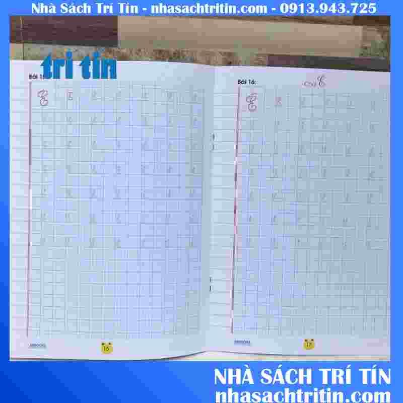 VỞ OLY TẬP TÔ CHỮ CÁI THƯỜNG- HOA