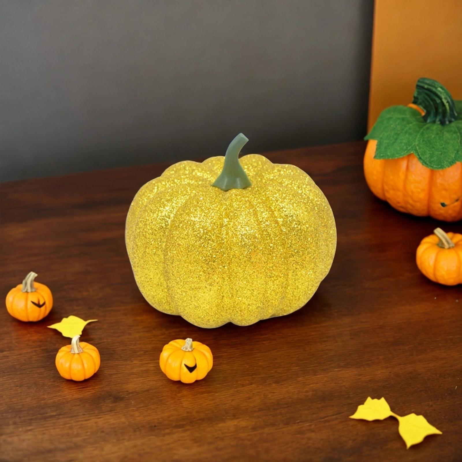 Artificial Pumpkin Foam Pumpkin Lifelike Fall Harvest Decorative Pumpkin Simulation Pumpkin for Table Thanksgiving Halloween Decor Fireplace