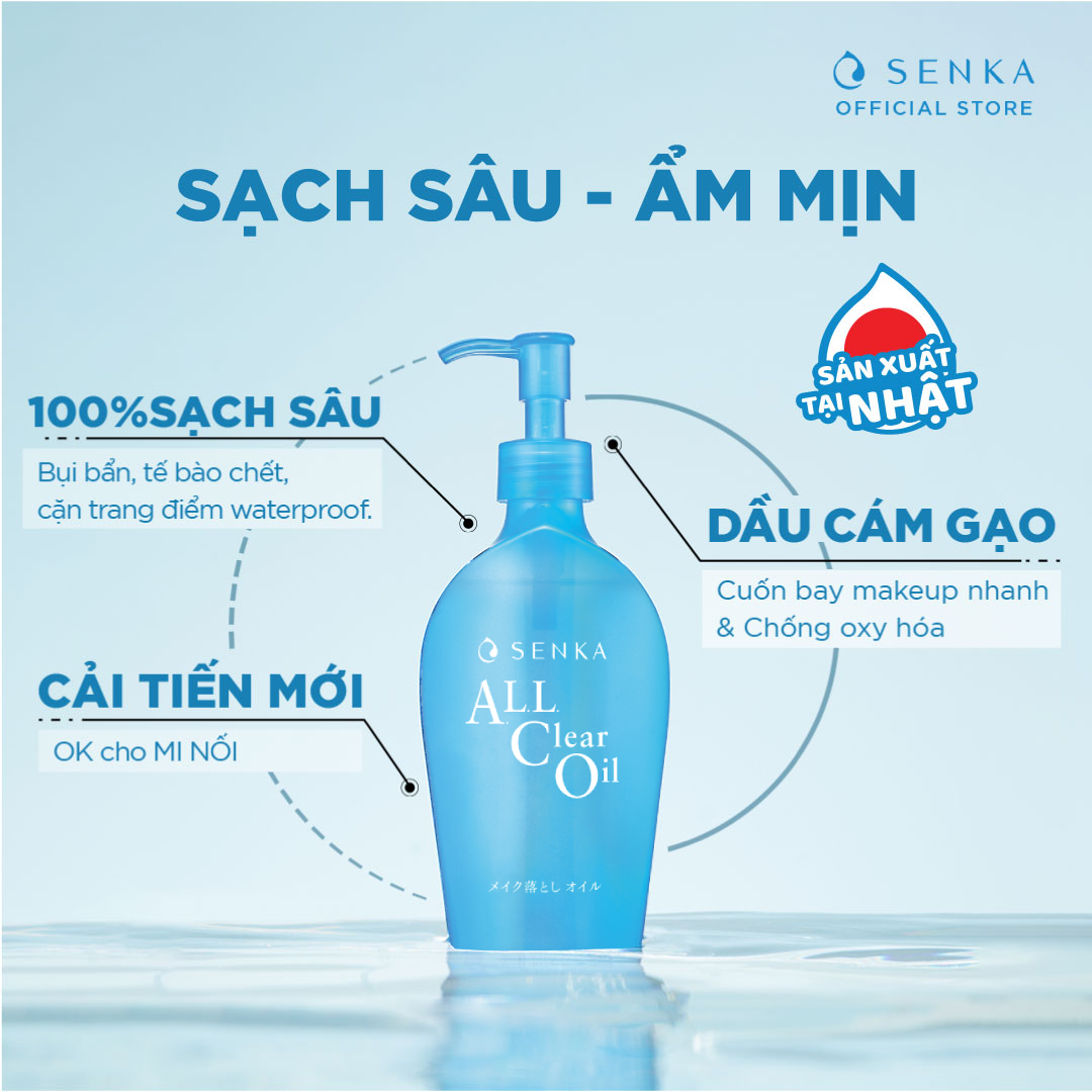 Dầu Tẩy Trang Sạch Sâu Senka All Clear Oil 14847