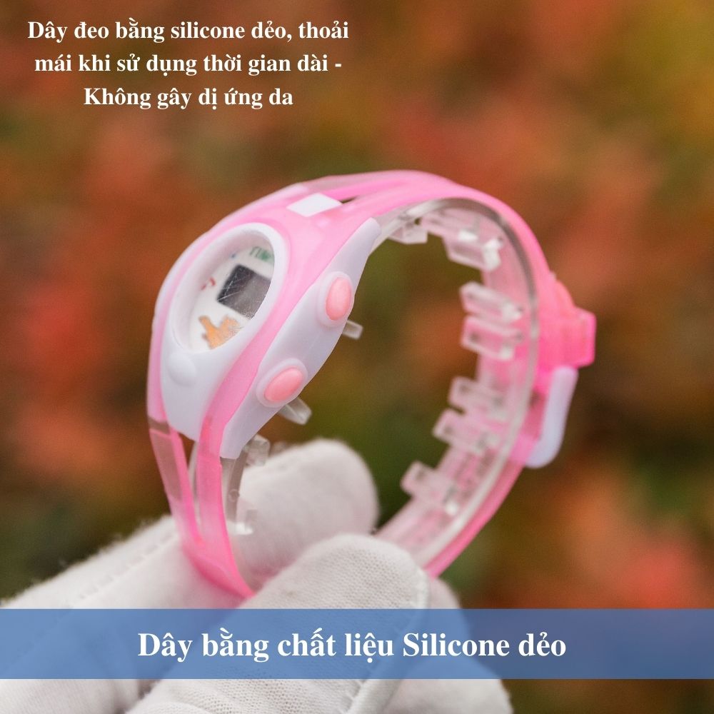 Đồng hồ điện tử UNISEX PAGINI TE02 – Phong cách thể thao – Trang trí các nhân vật hoạt hình cực dễ thương – Ký ức tuổi thơ