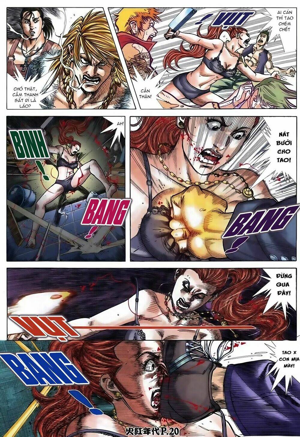 hỏa hồng niên đại hắc cốt đường chapter 109 17