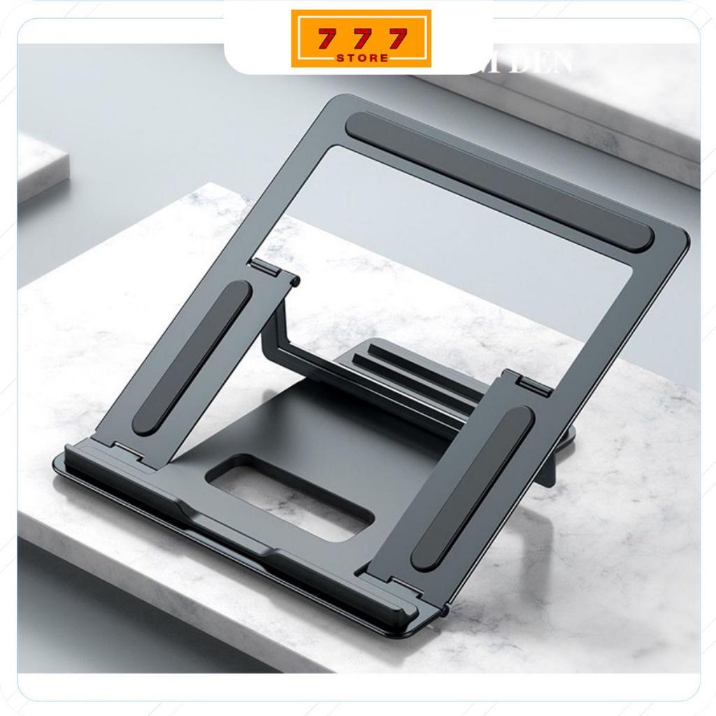 CT8 Giá đỡ LAPTOP, MACBOOK, IPAD đế kê tản nhiệt laptop nhôm Aluminum cao cấp có thể gấp gọn, điều chỉnh độ cao.