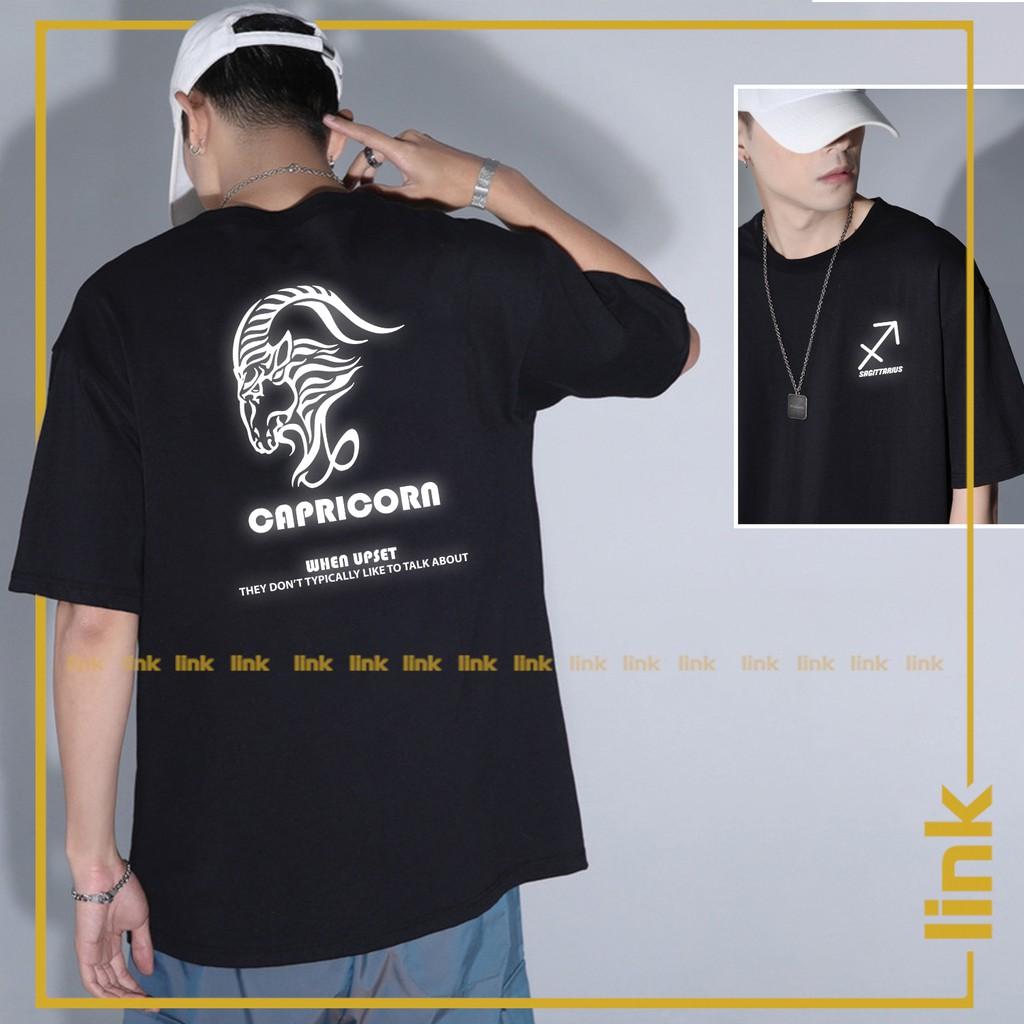 Áo phản quang bạc Cung Ma Kết - Cung Hoàng Đạo tay lỡ unisex