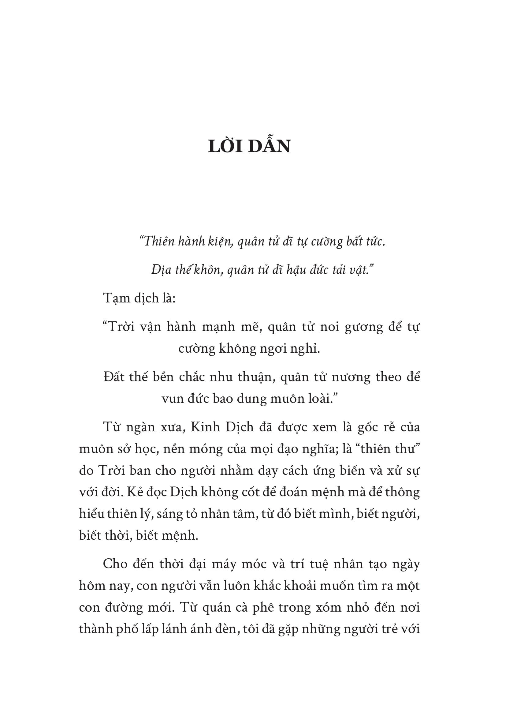 Sách - Kinh Dịch - Hành Trình Của Ý Chí - Con Đường Ý Chí Của Kẻ Khởi Nghiệp Từ Khởi Nguyên Đến Khi Thành Tựu