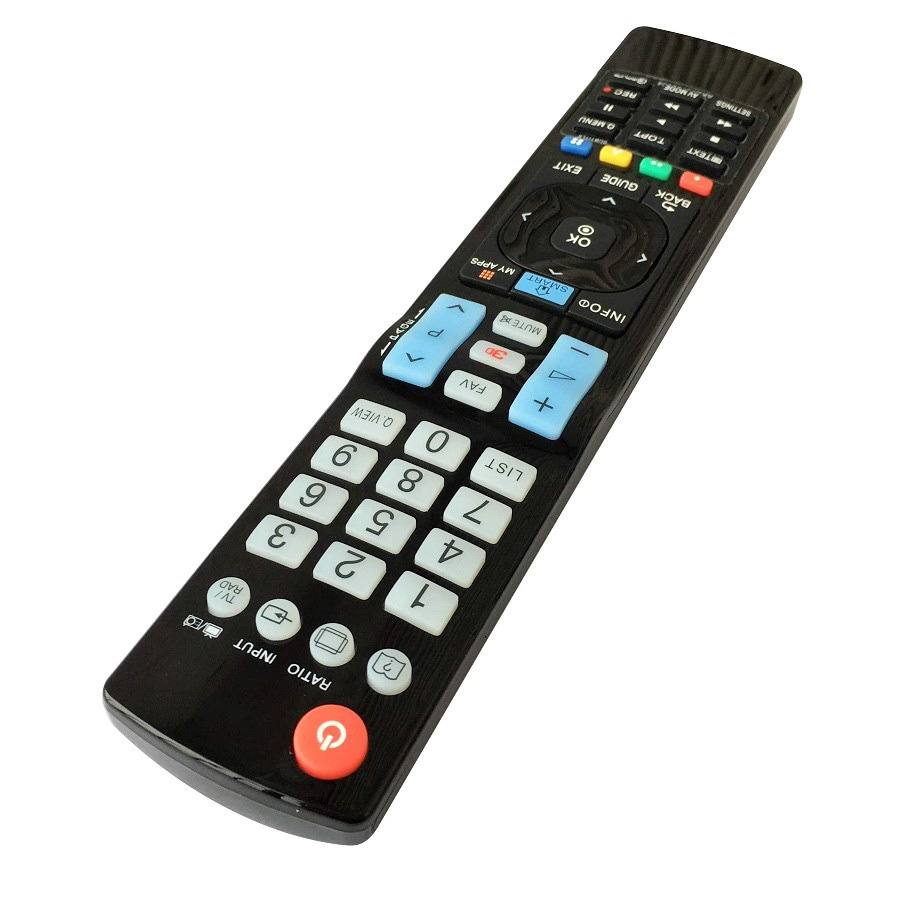 Remote Điều Khiển Dùng Cho Smart TV LG, Internet TV, TV Thông Minh LG AKB73756504 (Kèm Pin AAA Maxell)