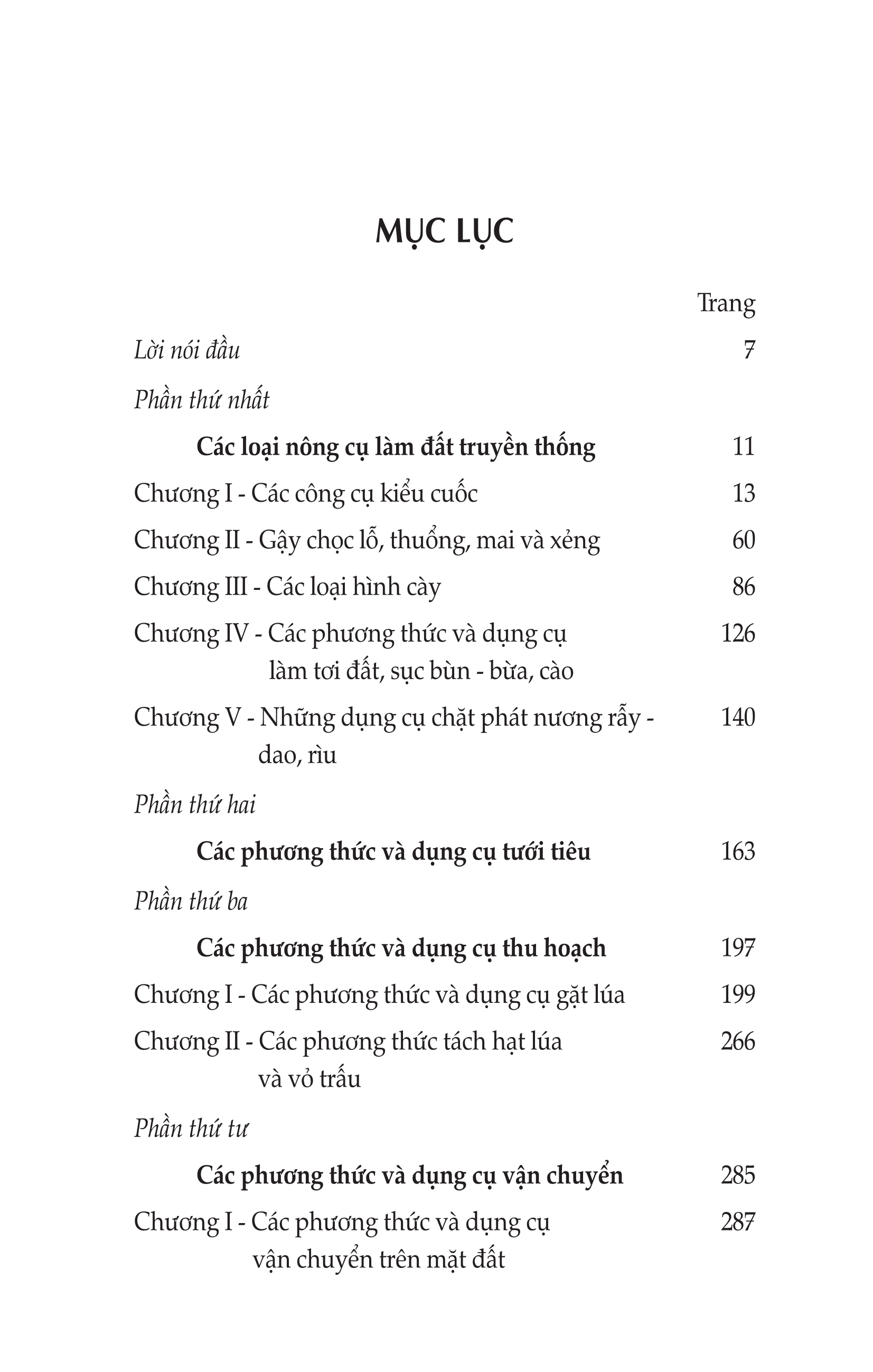 Tìm Hiểu Nông Cụ Cổ Truyền Việt Nam