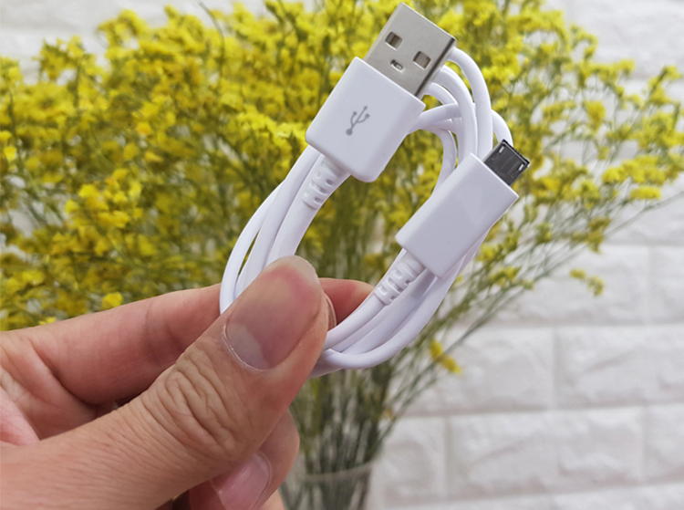 Cáp USB Cho Samsung Galaxy S6 Edge (Trắng) - Hàng Nhập Khẩu