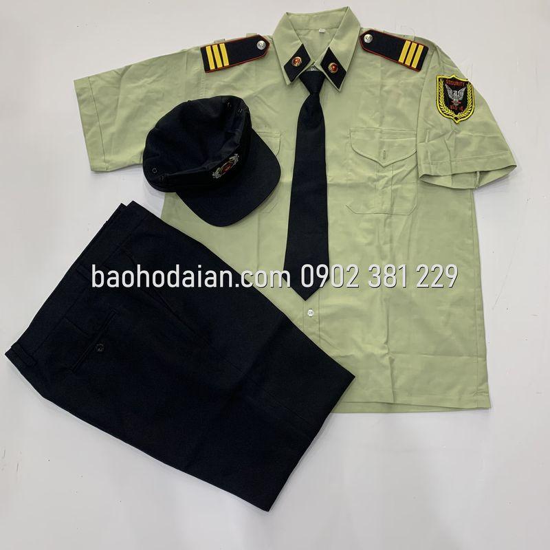 Quần áo bảo vệ màu xanh vỏ đậu đầy đủ phụ kiện (áo ford - quần casme)