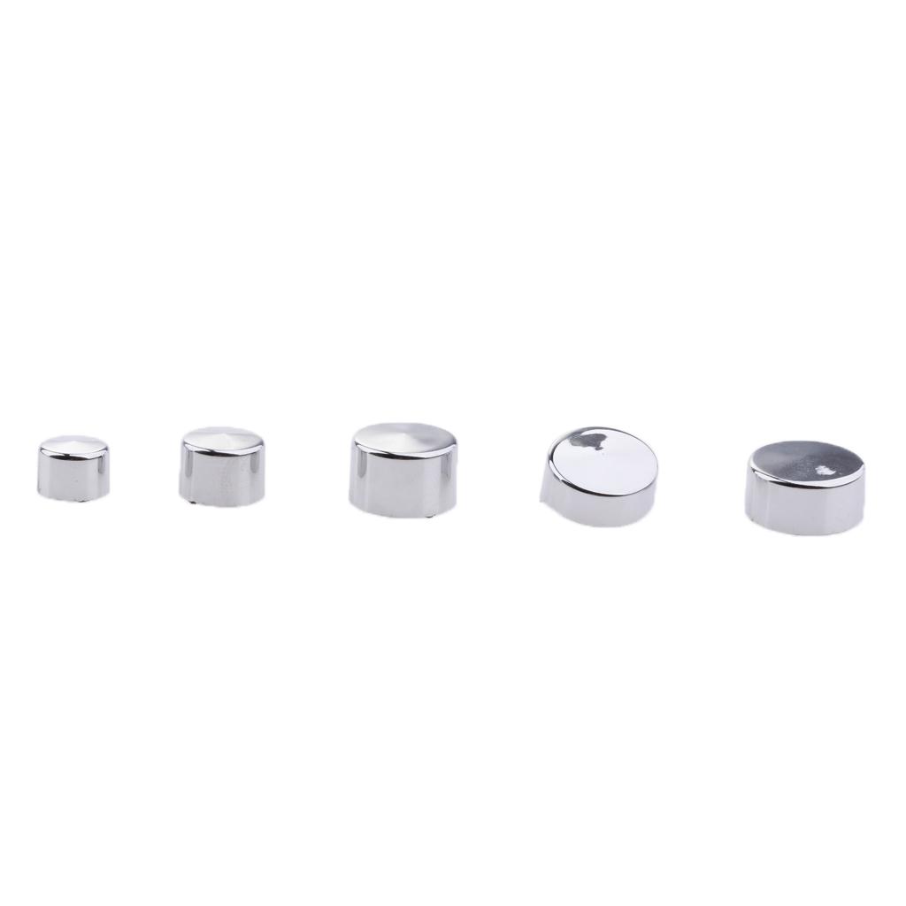 For  Twin Cam / Toppers  Caps Cover Kit Chrome