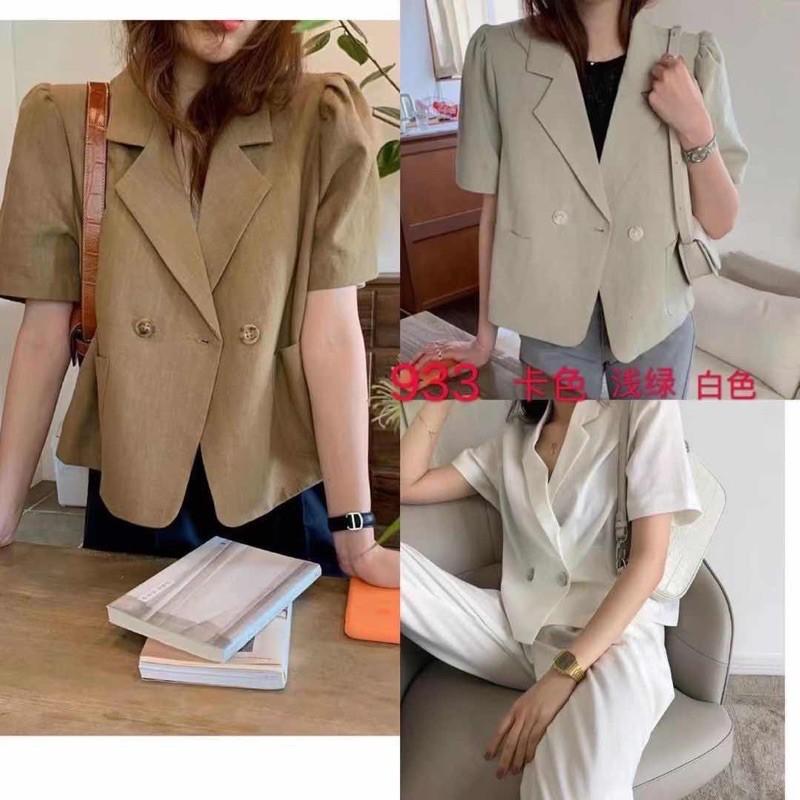 Áo sơ mi vét mỏng chất line hàng Quảng Châu
