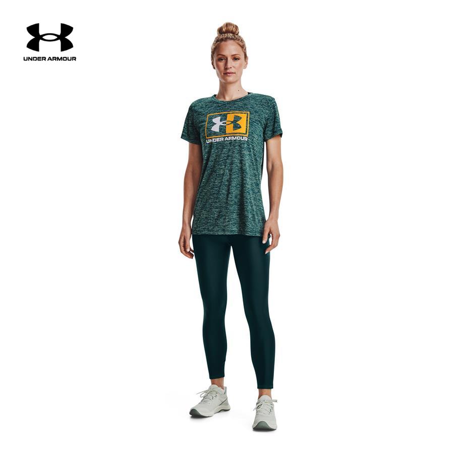 Áo thun tay ngắn thể thao nữ Under Armour Tech Twist Box Lu - 1373046-716