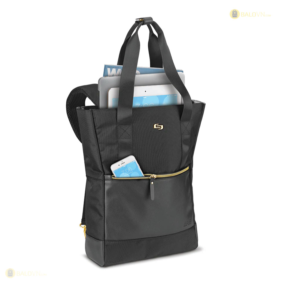 Balo / Túi xách Nữ Solo Parker Hybrid Tote 15.6 inch - Đen