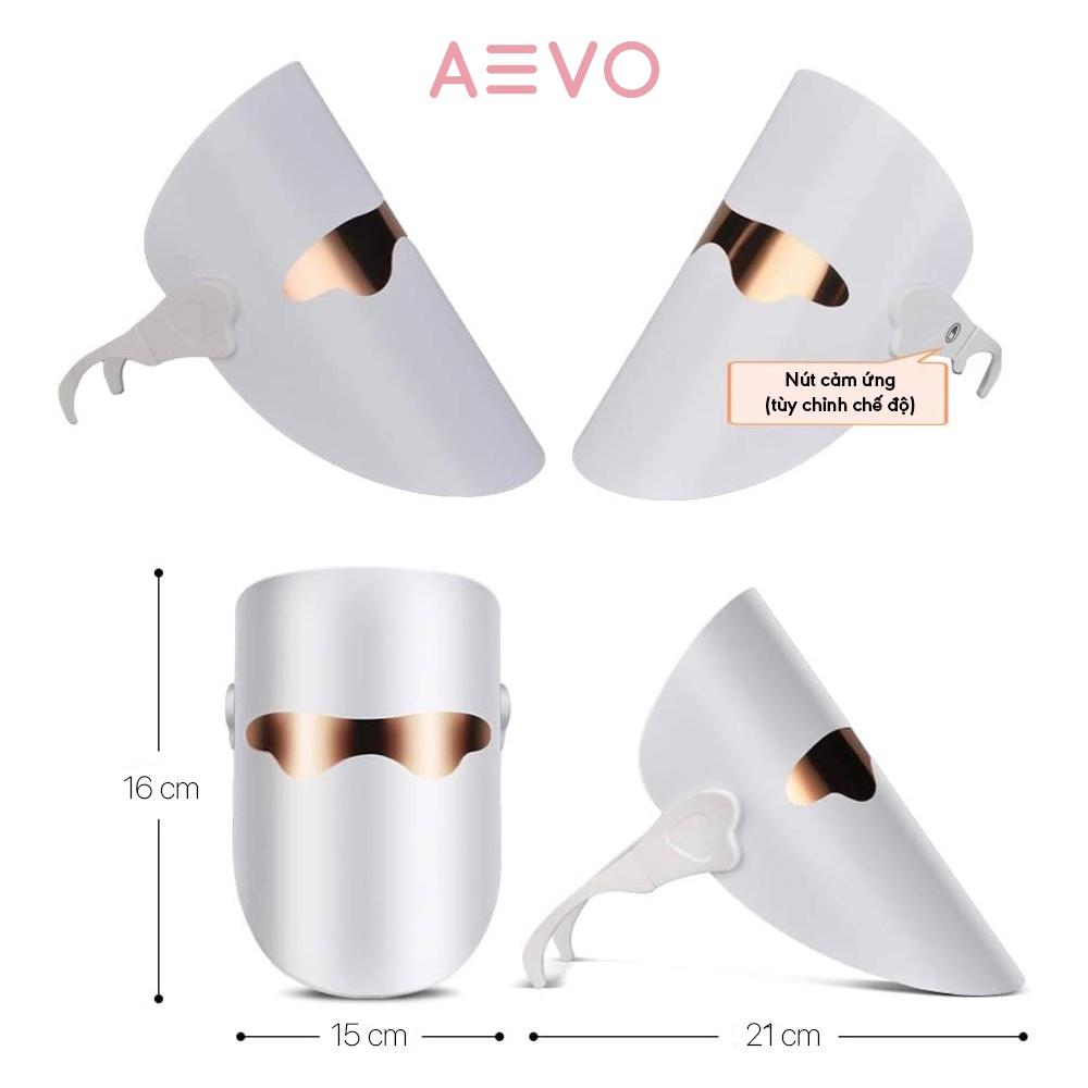 Mặt nạ ánh sáng sinh học AEVO giúp trẻ hoá làn dao kháng khuẩn hỗ trợ trị mụn và giúp trẻ hoá làn da