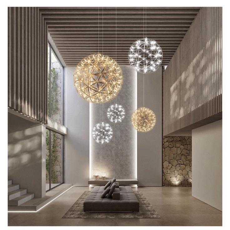 Đèn thả cầu sao kích tấc 30cm - 40cm, bh 2 năm DT