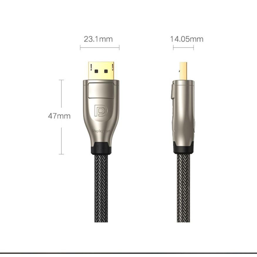 Cáp Displayport 1.4 8K@60Hz dài 1-3M UGREEN DP112 - Hàng Nhập Khẩu