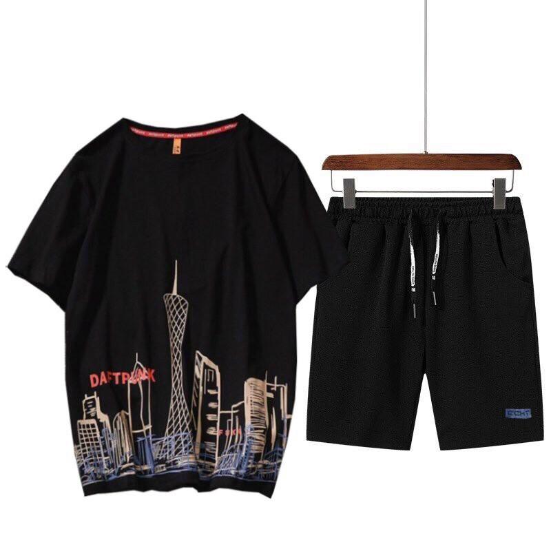 SET BỘ THUN HÈ NAM,THIẾT KẾ SIÊU NGẦU,CHẤT LIỆU VÃI THOÁNG MÁT THỜI TRANG VINA 1HIT FASHION